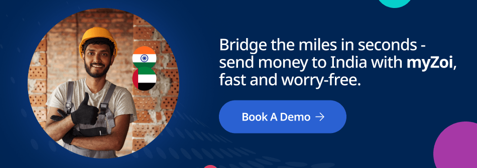 Bridge the miles in seconds - send money to India with MyZoi, fast and worry-free.