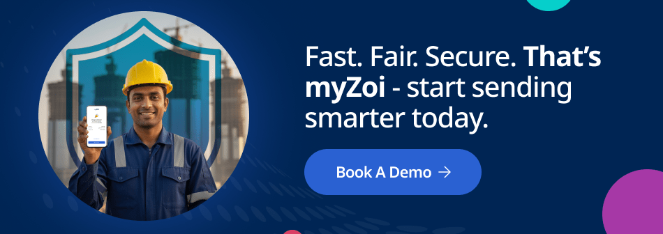 Fast. Fair. Secure. That’s myZoi - start sending smarter today.