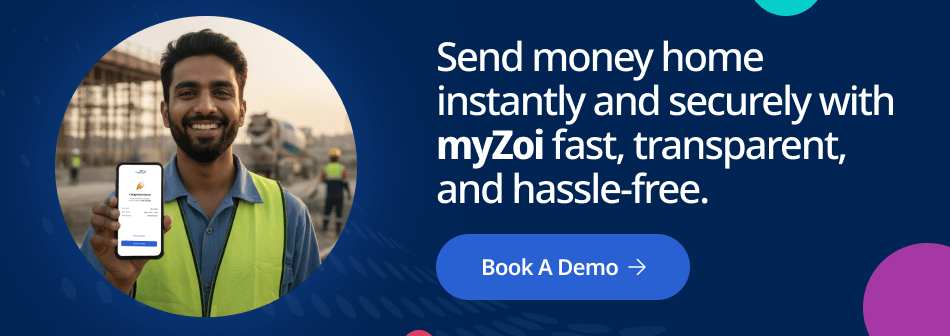 Send money home instantly and securely with myZoi fast, transparent, and hassle-free.